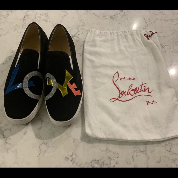 Louboutin LOVE flats